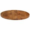 vidaXL Tafelblad rond &Oslash; 40x3,8 cm massief ruw mangohout