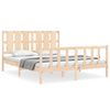 vidaXL Bedframe zonder matras massief grenenhout 160x200 cm