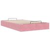 vidaXL Ottoman bedframe zonder matras 120x200 cm fluweel roze