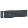 vidaXL Plantenbak Antraciet 240 x 80 x 75 cm Staal