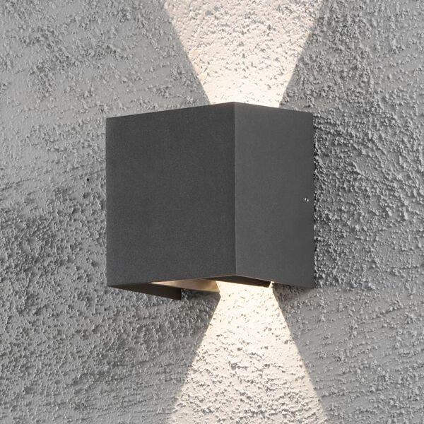 KONSTSMIDE Wandlamp Cremona LED 2x3 W 11x13x13,5 cm