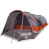 vidaXL Tunneltent 8-persoons waterdicht grijs