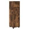 vidaXL Badkamer Kast Gerookt eiken 30,5 x 30 x 101 cm Bewerkt hout
