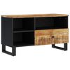 vidaXL Tv-meubel 80x33x46 cm massief mangohout en bewerkt hout