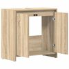 vidaXL Badkamerkast 60x33x61 cm bewerkt hout sonoma eikenkleurig