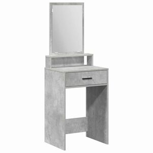 vidaXL Plafondtafel Beton Grijs 50 x 41 x 140 cm Bewerkt hout