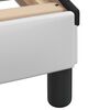 vidaXL Bedframe "Dover" kunstleer zwart en wit 90x190 cm