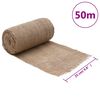 vidaXL Jute rol 200 g/m&sup2; 0,25x50 m 100% jute