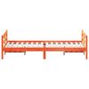 vidaXL Bedframe zonder matras massief grenenhout wasbruin 120x200 cm