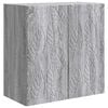 vidaXL Wandkast 59 x 31 x 60 cm Bewerkt hout Grijs Sonoma