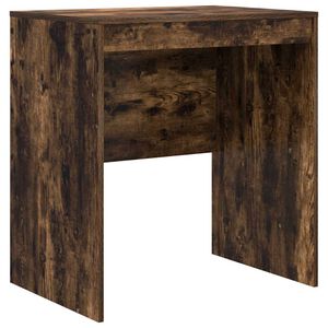 vidaXL Bureau Gerookt eiken 70 x 50 x 76 cm