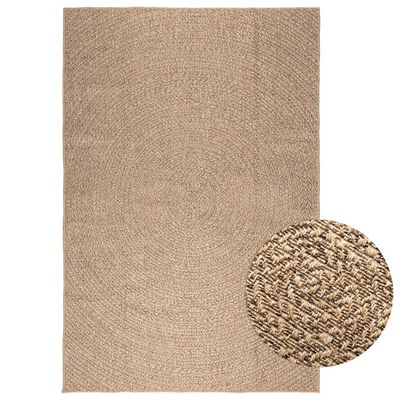 vidaXL Vloerkleed ZIZUR binnen en buiten 160x230 cm jute look