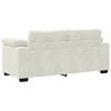 vidaXL Loveseat Sofa Cr&egrave;me 140 cm Fluweel