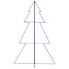 vidaXL Kegelkerstboom 240 LED's binnen en buiten 118x150 cm