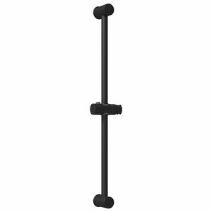 vidaXL Douchkop Houder Zwart 70 cm Roestvrij staal