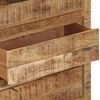 vidaXL Ladekast 60x33x75 cm massief mangohout