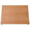 vidaXL Tafelezel 65x48x7 cm massief beukenhout