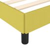 vidaXL Bedframe zonder matras 200x200 cm stof groen