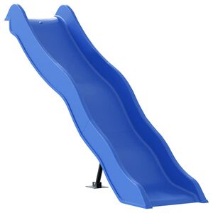 vidaXL Kinderglijbaan 169x38,5 cm polypropeen blauw