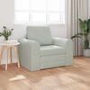 vidaXL Vouwsofa Bed Lichtgrijs 98 x 71 x 83 cm Fluweel