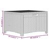 vidaXL Tuinbox 60x54x41 cm PP rattan bruin
