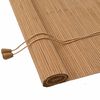 vidaXL Rolgordijn Bruin 70 x 220 cm Bamboe