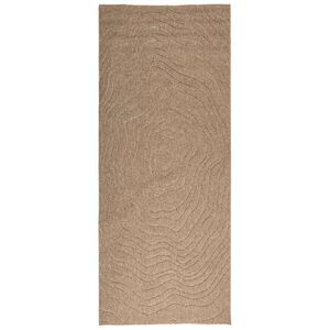 vidaXL Binnen- en buitentapijt AGIRA Naturel 150 x 80 cm Polyester
