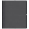 vidaXL Balkonscherm 120x1000 cm 100% oxford polyester antracietkleurig