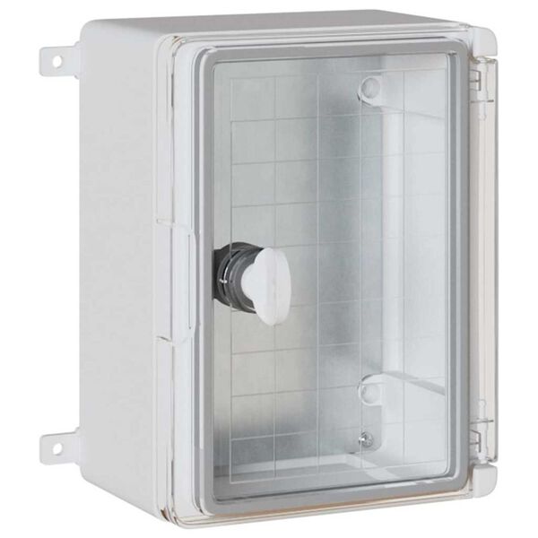 vidaXL Bedieningskast Grijs 47 x 20 x 60 cm ABS Kunststof