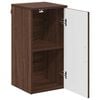 vidaXL Badkamer Kast Wandgemonteerd Bruin Eiken 30 x 31,5 x 61 cm