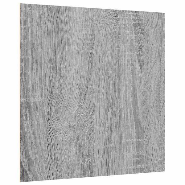 vidaXL Decorpanelen 50 pcs Grijs Sonoma 30 x 30 x 0,27 cm Bewerkt hout
