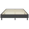 vidaXL Boxspringframe stof grijs 120x200 cm