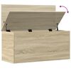 vidaXL Opbergbox 100x42x46 cm bewerkt hout sonoma eikenkleurig