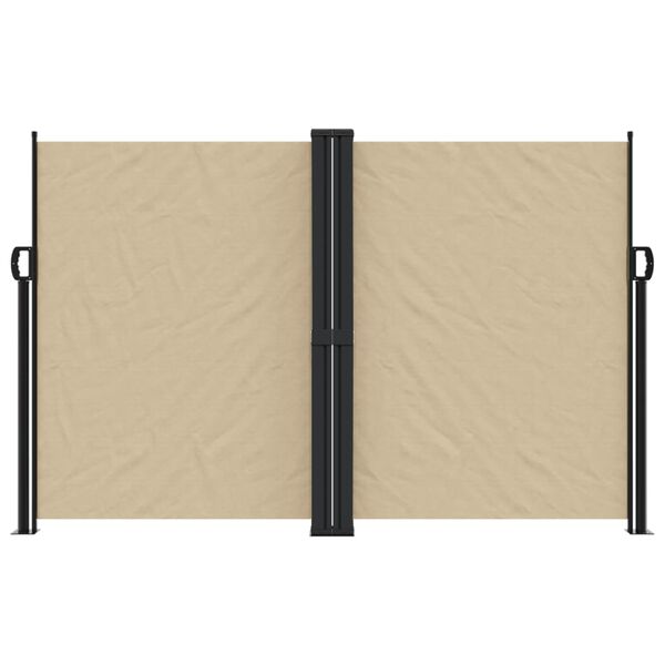 vidaXL Windscherm uittrekbaar 160x1000 cm beige