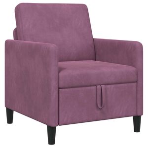 vidaXL Bank met opslag Paars 72 x 78 x 87 cm Polyester