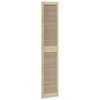 vidaXL Kastdeur Naturel 201 x 39,5 cm Massief grenenhout