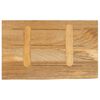 vidaXL Tafelblad met natuurlijke rand 60x20x3,8 cm massief mangohout