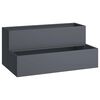 vidaXL Plantenbak Antraciet 100 x 60 x 45 cm Koudgewalst staal