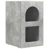 vidaXL Nachtkastje ELST Beton Grijs 29,5 x 33,5 x 50 cm Bewerkt hout