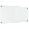 vidaXL Keukenachterwand Transparant 80 x 40 cm gehard glas