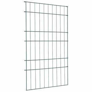 vidaXL Vijverhekken Set 8 pcs Groen 50 x 80 cm Staal
