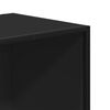 vidaXL Boekenkast 60x35x139 cm bewerkt hout zwart