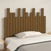 vidaXL Hoofdbord wandmontage 108x3x80 cm grenenhout honingbruin