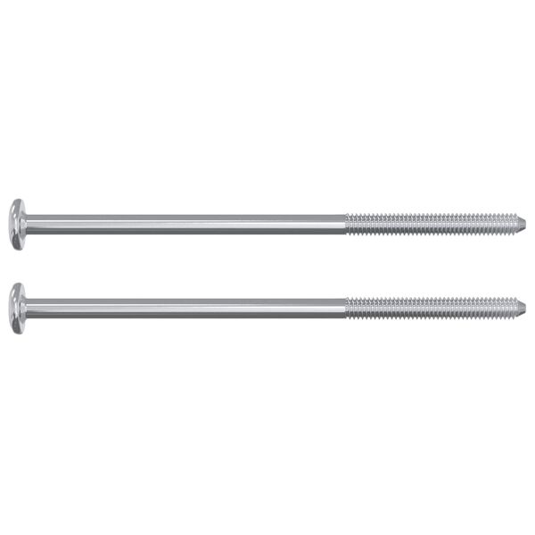 vidaXL Bout 800 pcs Zilver M6 x 120 mm Staal