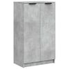 vidaXL Schoenenkast 59x35x100,5 cm bewerkt hout betongrijs