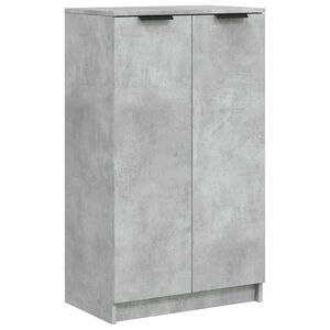vidaXL Schoenenkast 59x35x100,5 cm bewerkt hout betongrijs