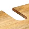 vidaXL Wastafelmeubel 62x33x58 cm massief mango bruin