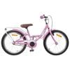 vidaXL Kinderfiets 20 Inch voor 6-11 jaar oud Lichtroze
