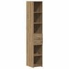 vidaXL Boekenkast Artisan Eiken 30 x 42.4 x 185.2 cm
