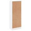 vidaXL Boekenkast met 3 schappen 40x24x109 cm bewerkt hout wit